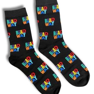 Iconic Broadway Black Socks Collection By Broadway Up Close Universal Size